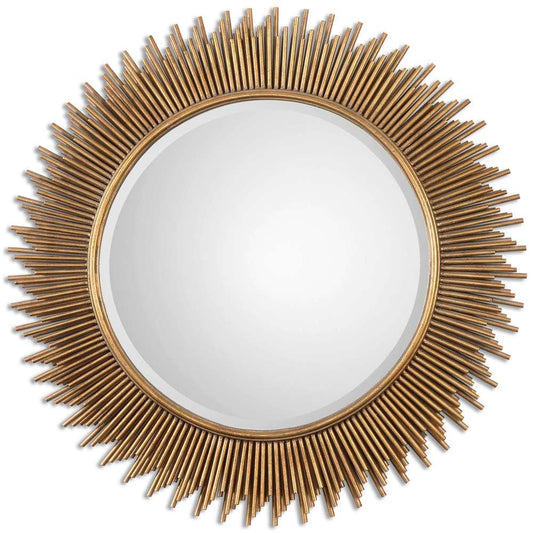 Uttermost - Marlo Round Gold Mirror - 08137 veiw 1