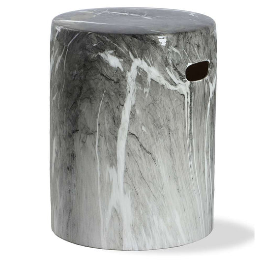 Uttermost - Marvel Marbled Garden Stool - 22896 veiw 1
