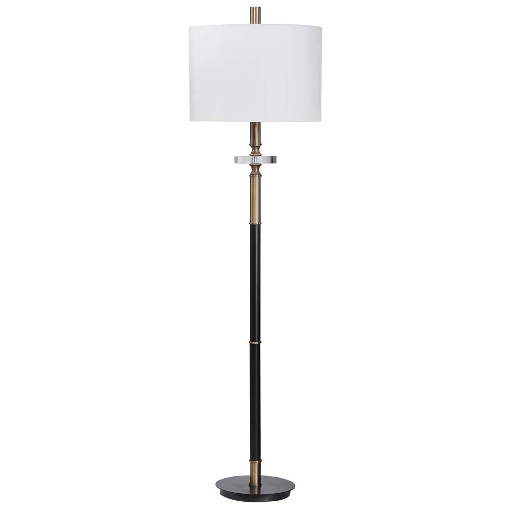 Uttermost - Maud Aged Black Floor Lamp - 28196-1 veiw 2