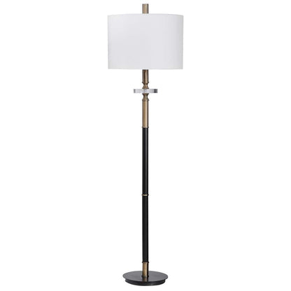 Uttermost - Maud Aged Black Floor Lamp - 28196-1 veiw 2