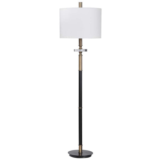Uttermost - Maud Aged Black Floor Lamp - 28196-1 veiw 2