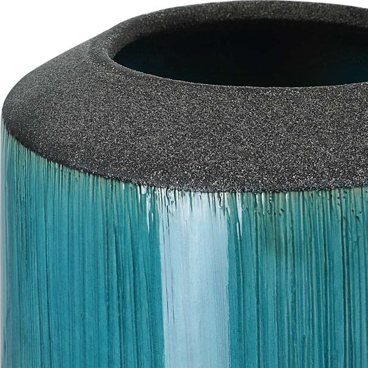 Uttermost - Maui Aqua Blue Vases (Set of 2) - 18064 veiw 2