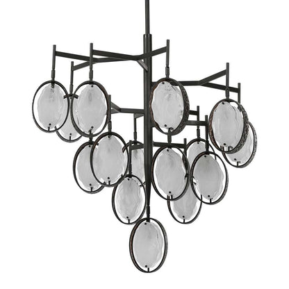 Uttermost - Maxin 15 Light Large Bronze Chandelier - 21344 veiw 2