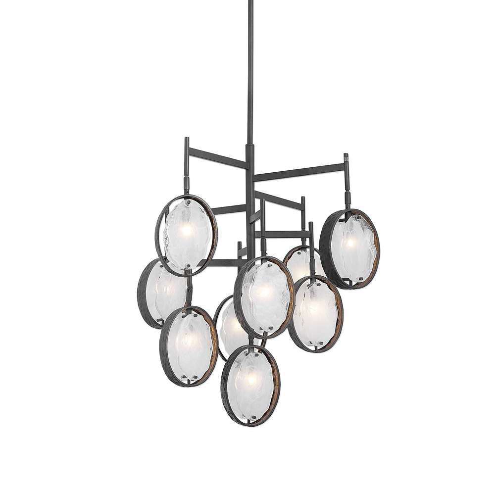 Uttermost - Maxin Dark Bronze 9 Light Chandelier - 21317 veiw 1