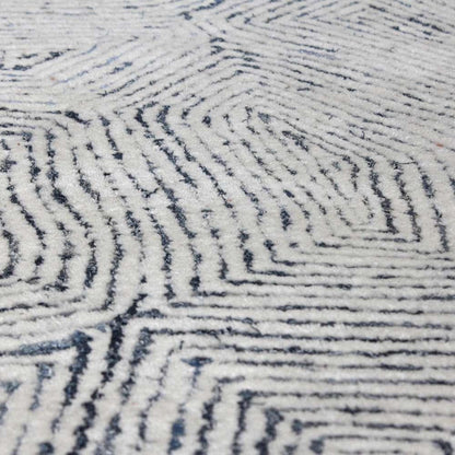 Uttermost - Maze Blue 9 X 12 Rug - 73067-9 veiw 1