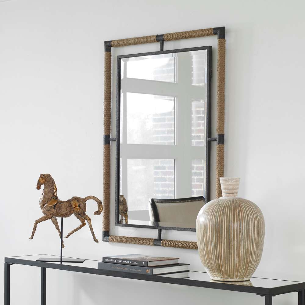 Uttermost - Melville Iron & Rope Mirror - 09769 veiw 2