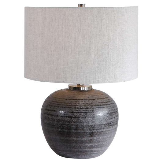Uttermost - Mikkel Charcoal Table Lamp - 26349-1 veiw 1