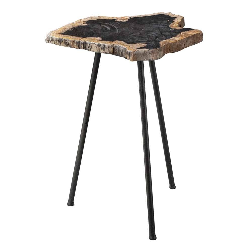 Uttermost - Mircea Petrified Wood Accent Table - 25461 veiw 1