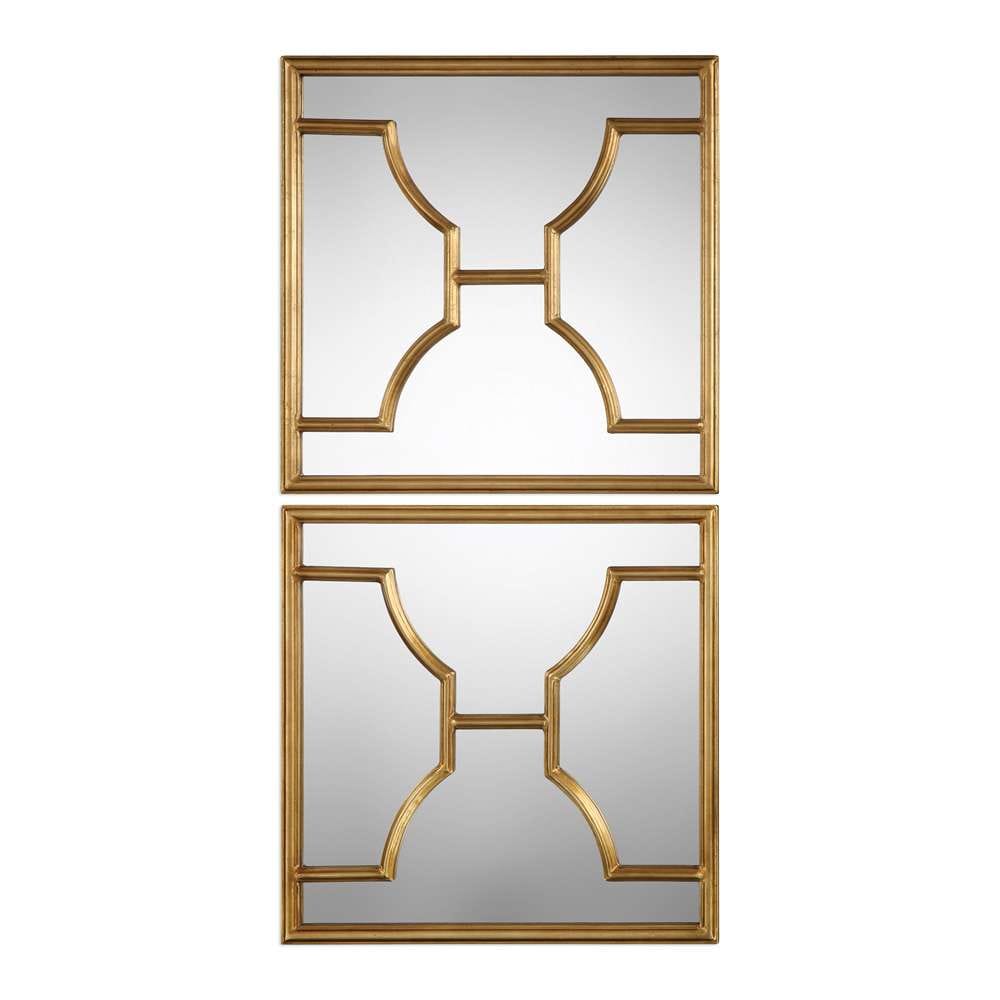 Uttermost - Misa Gold Square Mirrors (Set of 2) - 09268 veiw 1