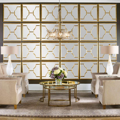 Uttermost - Misa Gold Square Mirrors (Set of 2) - 09268 veiw 3