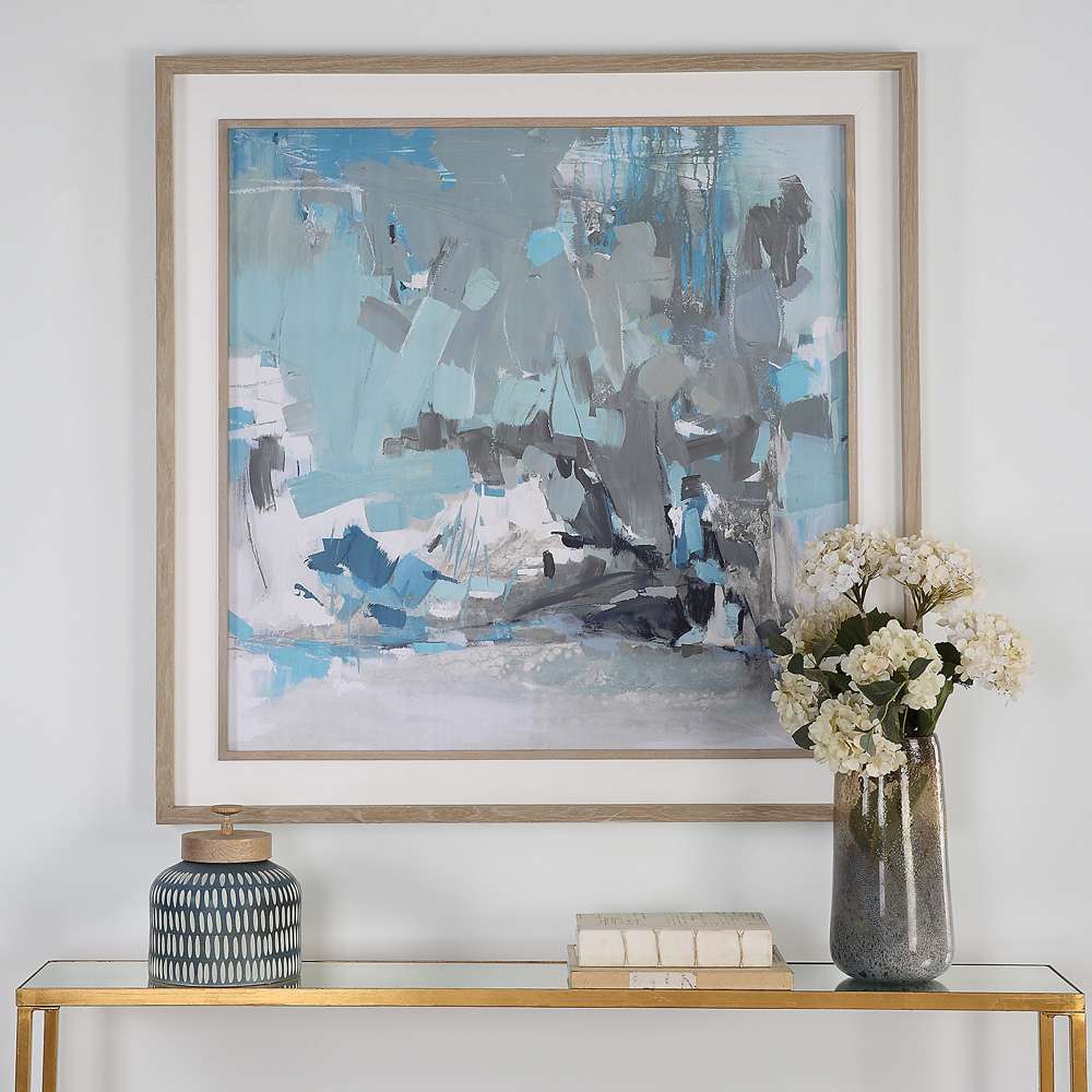 Uttermost - Misty Moonlight Abstract Framed Print - 32267 veiw 2