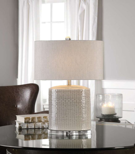 Uttermost - Modica Taupe Ceramic Lamp - 27231-1 veiw 2