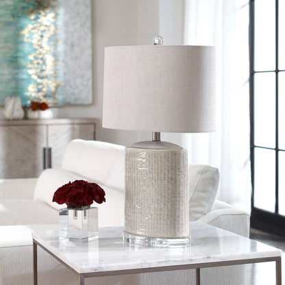 Uttermost - Modica Taupe Ceramic Lamp - 27231-1 veiw 3