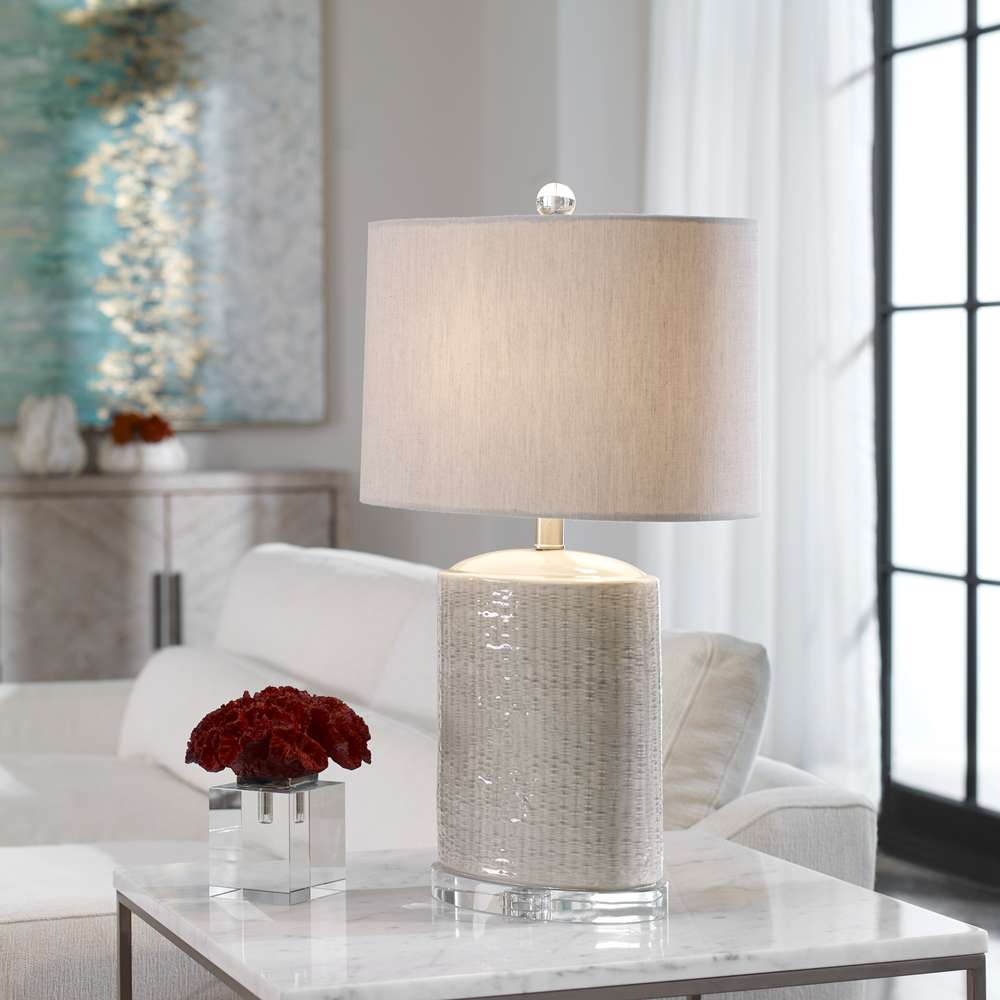 Uttermost - Modica Taupe Ceramic Lamp - 27231-1 veiw 4