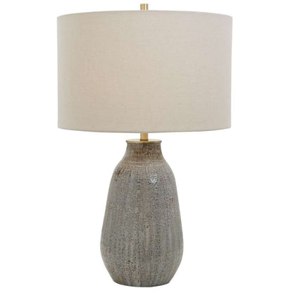 Uttermost - Monacan Gray Textured Table Lamp - 28484-1 veiw 1