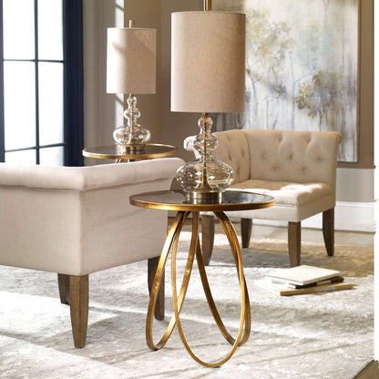 Uttermost - Montrez Gold Side Table - 24410 veiw 3