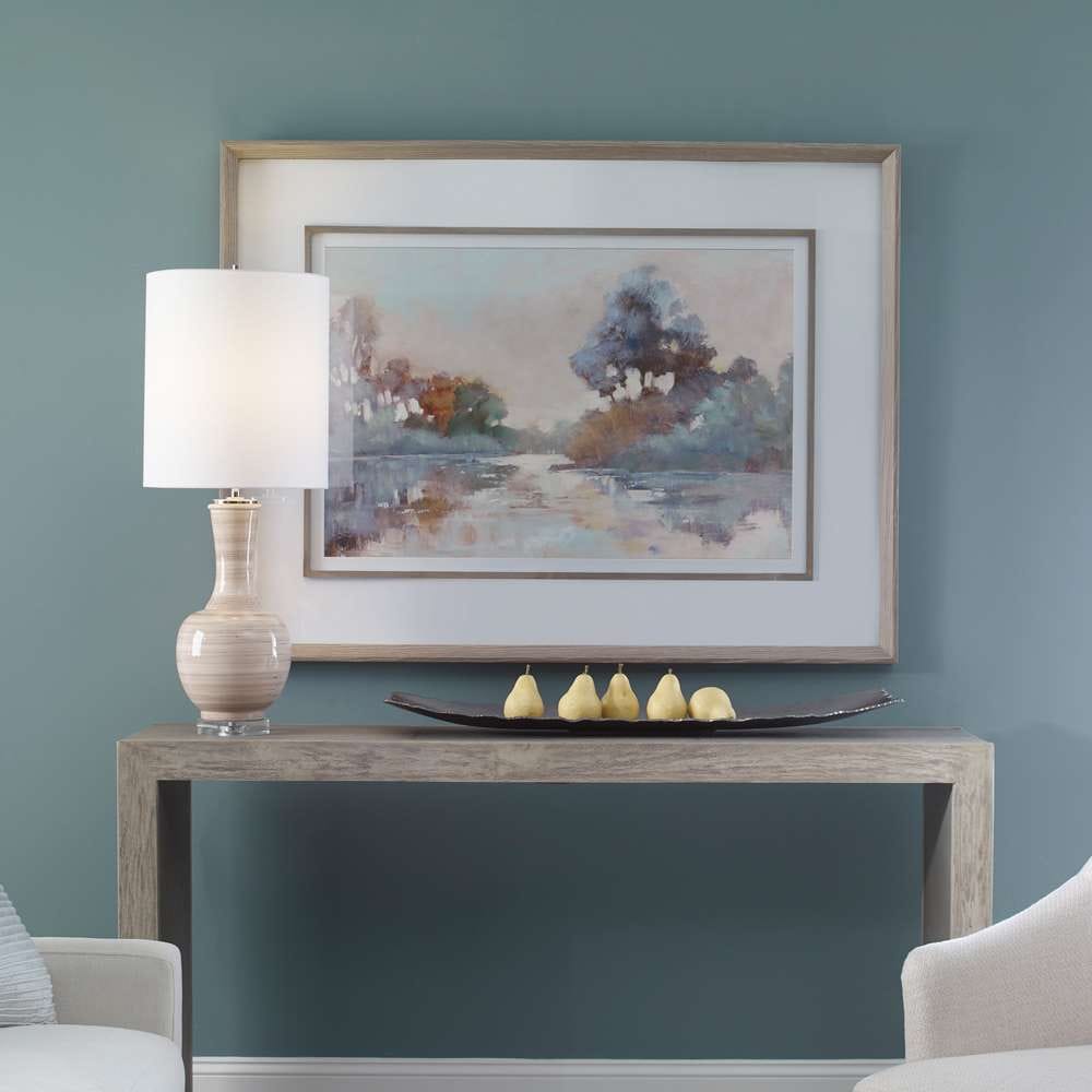 Uttermost - Morning Lake Watercolor Framed Print - 41418 veiw 4