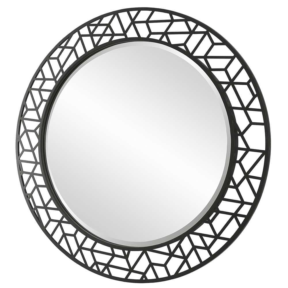 Uttermost - Mosaic Metal Round Mirror - 09907 veiw 3