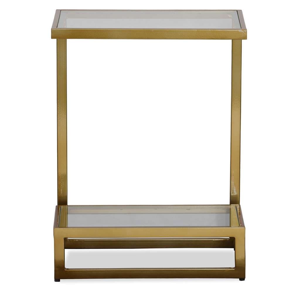 Uttermost - Musing Brushed Brass Accent Table - 22913 veiw 1