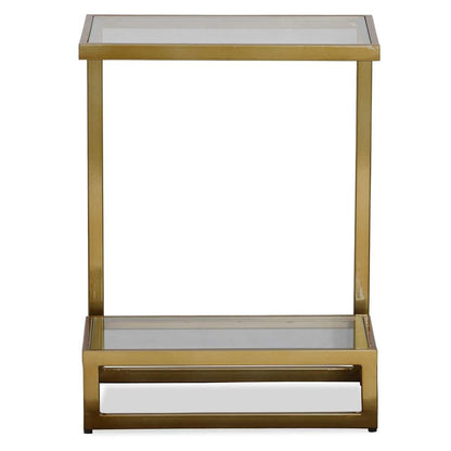 Uttermost - Musing Brushed Brass Accent Table - 22913 veiw 1