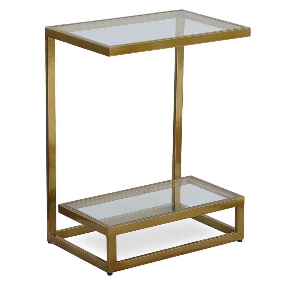 Uttermost - Musing Brushed Brass Accent Table - 22913 veiw 3