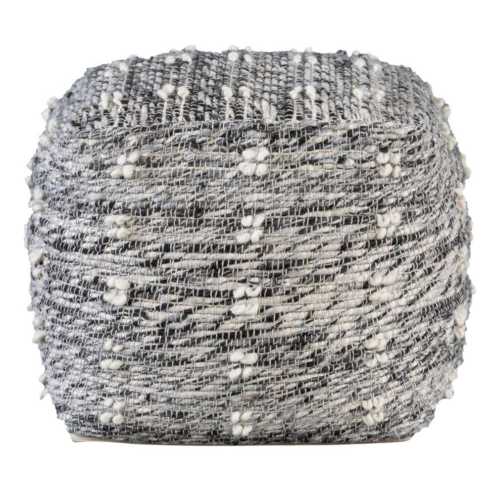 Uttermost - Narol Gray Pouf - 23974 veiw 1
