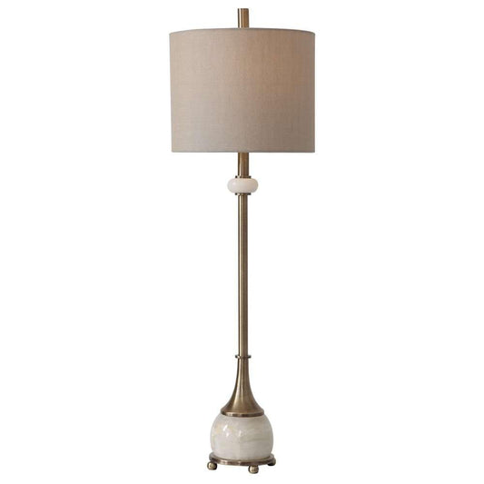 Uttermost - Natania Plated Brass Buffet Lamp - 29687-1 veiw 1