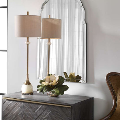 Uttermost - Natania Plated Brass Buffet Lamp - 29687-1 veiw 4