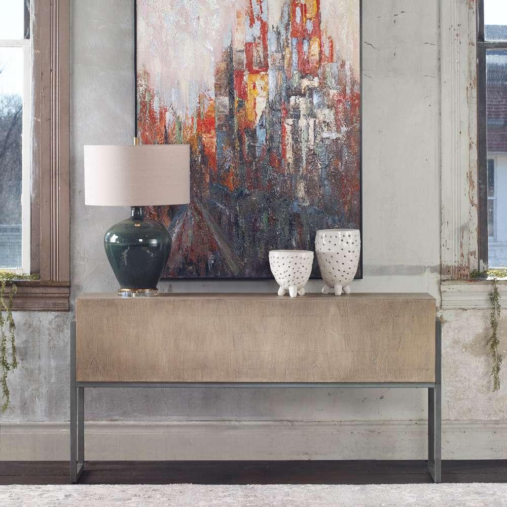 Uttermost - Nevis Contemporary Console Table - 25402 veiw 2