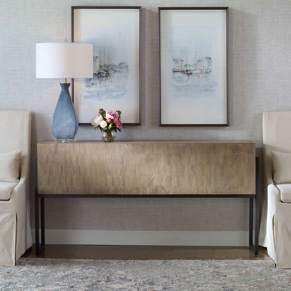 Uttermost - Nevis Contemporary Console Table - 25402 veiw 4
