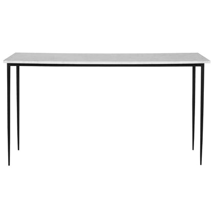 Uttermost - Nightfall White Marble Console Table - 25173 veiw 1