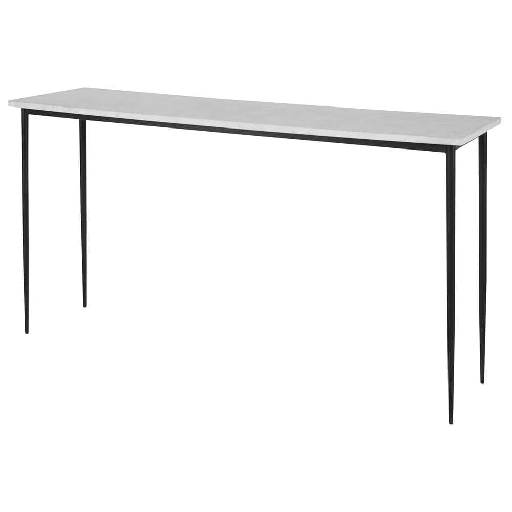 Uttermost - Nightfall White Marble Console Table - 25173 veiw 3
