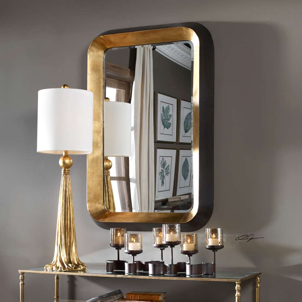 Uttermost - Niva Metallic Gold Wall Mirror - 09301 veiw 2
