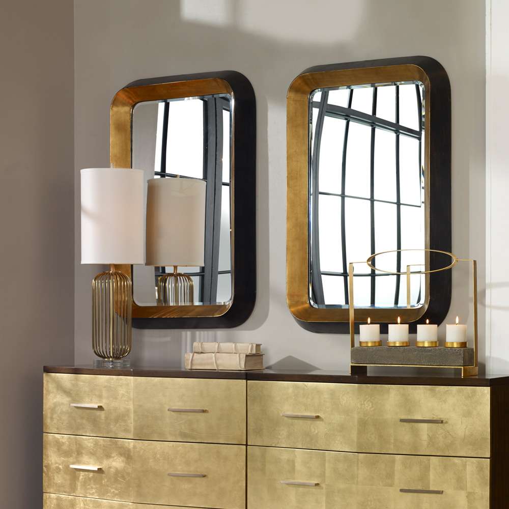 Uttermost - Niva Metallic Gold Wall Mirror - 09301 veiw 3