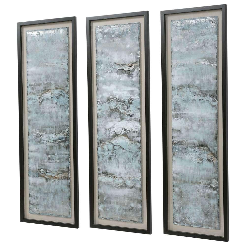 Uttermost - Ocean Swell Painted Metal Art (Set of 3) - 35374 veiw 3