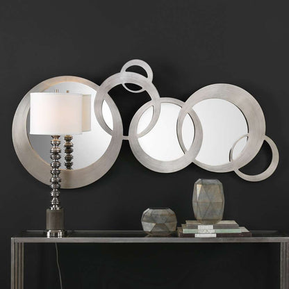 Uttermost - Odiana Silver Rings Modern Mirror - 09303 veiw 2
