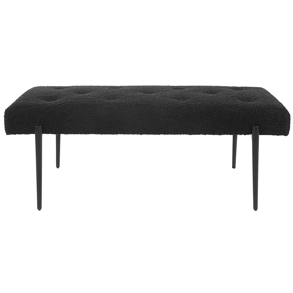 Uttermost - Olivier Modern Black Bench - 23719 veiw 1