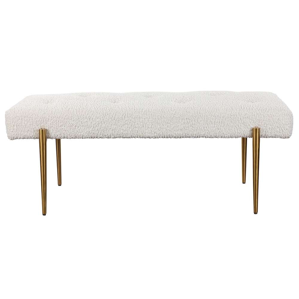 Uttermost - Olivier White Bench - 23572 veiw 1