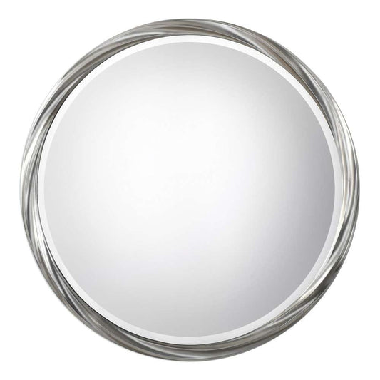 Uttermost - Orion Silver Round Mirror - 09278 veiw 1