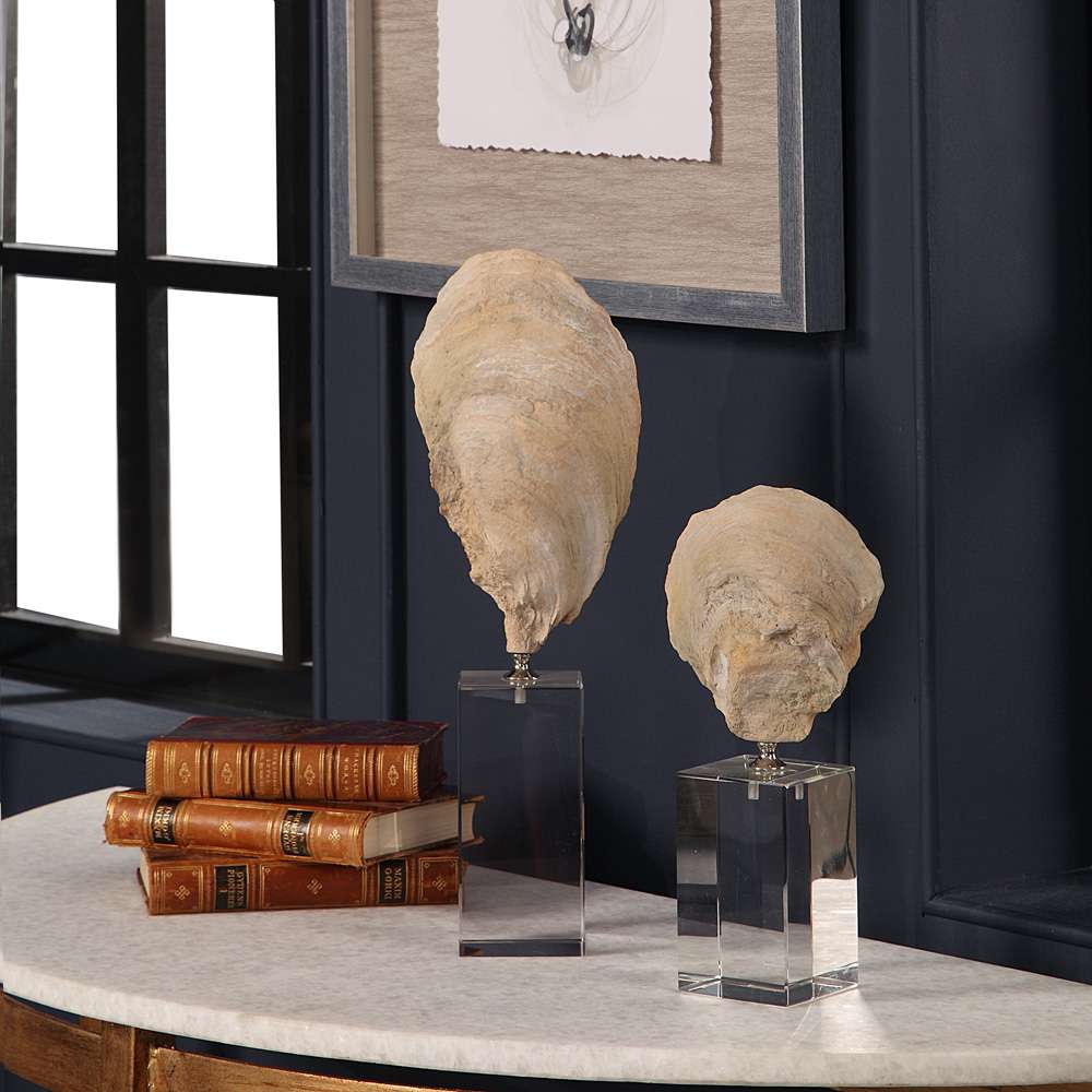 Uttermost - Oyster Shell Sculptures (Set of 2) - 17523 veiw 2