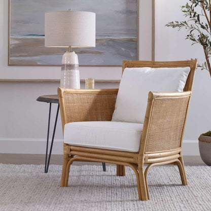 Uttermost - Pacific Rattan Armchair - 23766 veiw 4