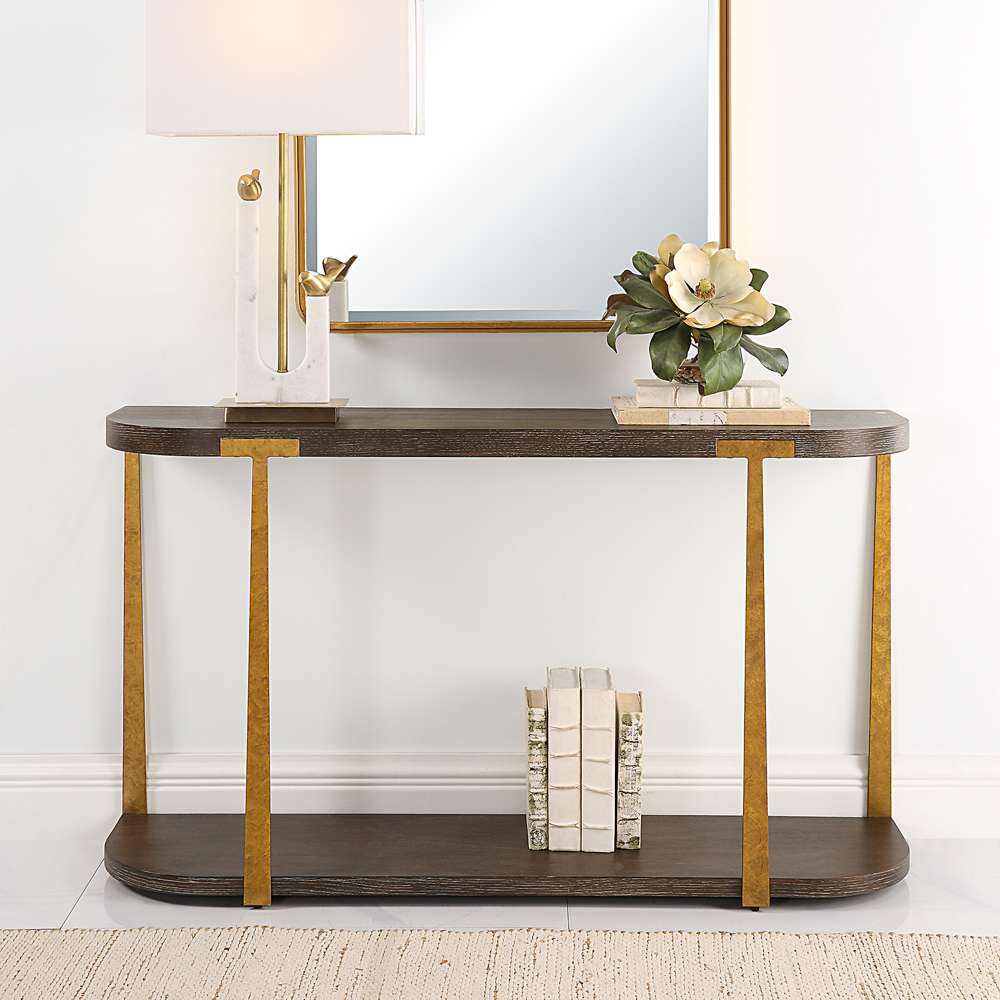 Uttermost - Palisade Wood Console Table - 25556 veiw 4