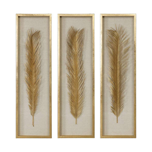 Uttermost - Palma Gold Leaf Shadow Box Set/3 - 04176 veiw 1