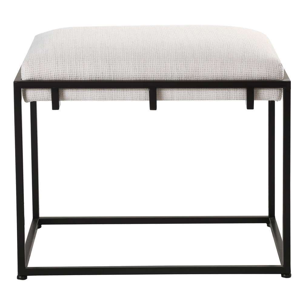 Uttermost - Paradox White Small Bench - 23580 veiw 1