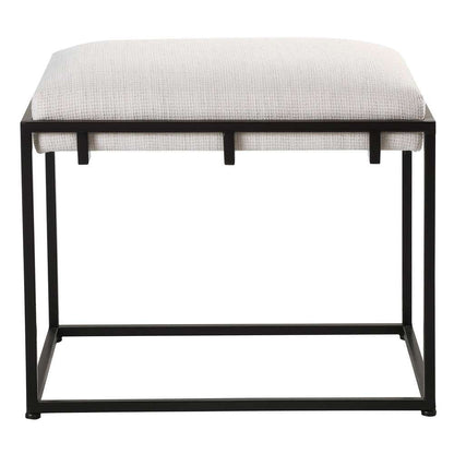 Uttermost - Paradox White Small Bench - 23580 veiw 1