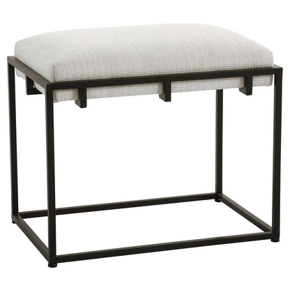 Uttermost - Paradox White Small Bench - 23580 veiw 3