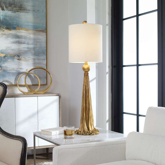 Uttermost - Paravani Metallic Gold Lamp - 29382-1 veiw 2