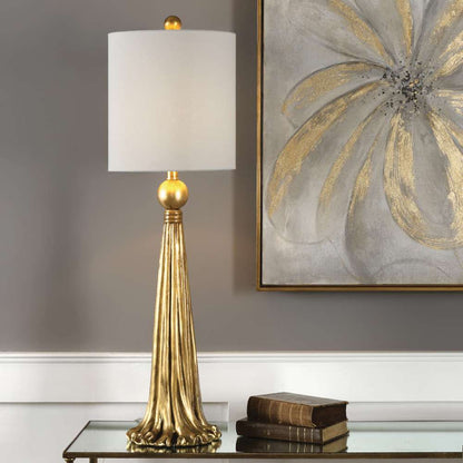 Uttermost - Paravani Metallic Gold Lamp - 29382-1 veiw 3