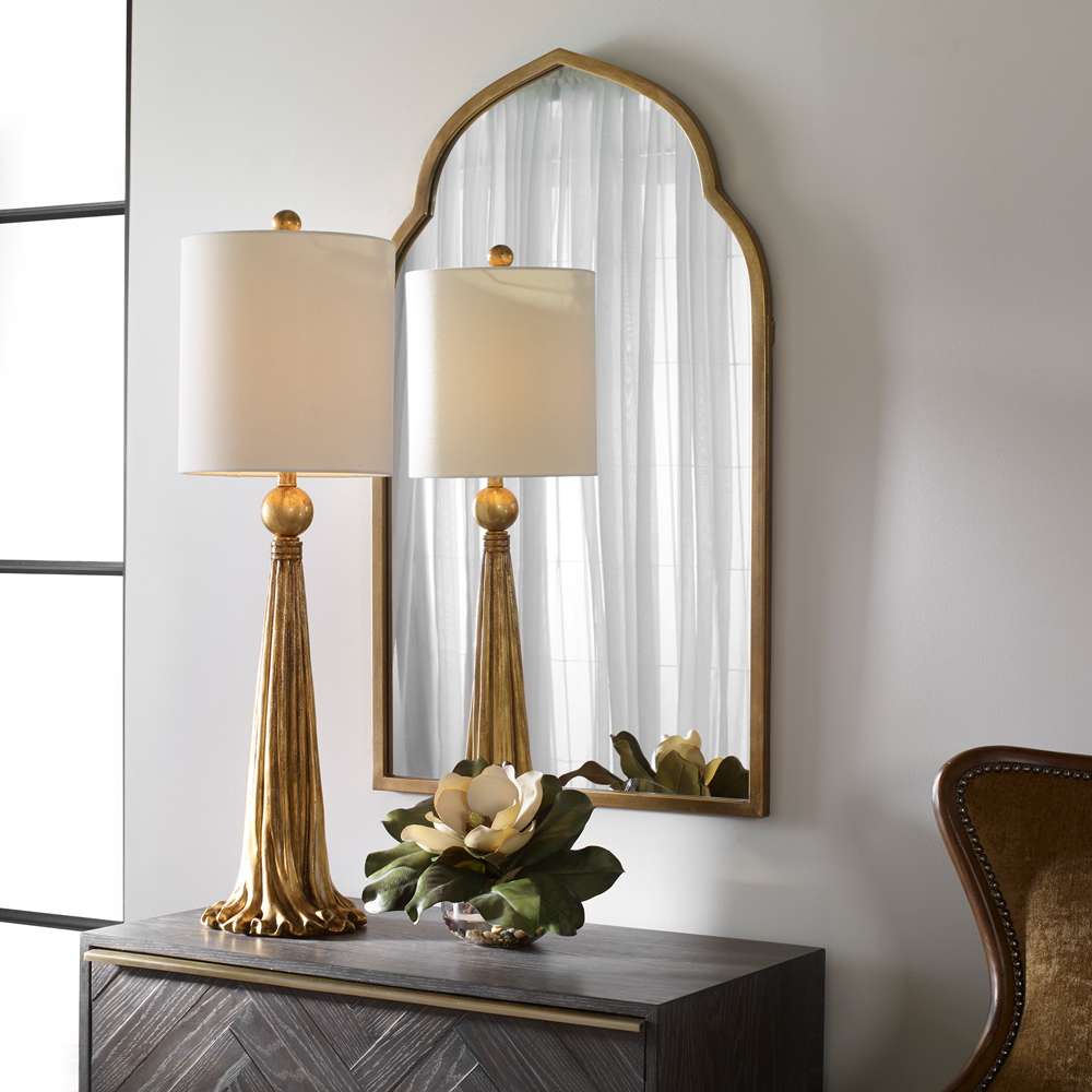 Uttermost - Paravani Metallic Gold Lamp - 29382-1 veiw 4
