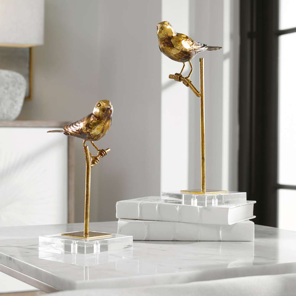 Uttermost - Passerines Bird Sculptures (Set of 2) - 18898 veiw 4